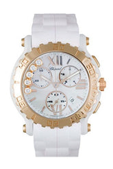 Chopard Happy Sport Round Mother Of Pearl Chronograph Ladies Watch 288515-9001